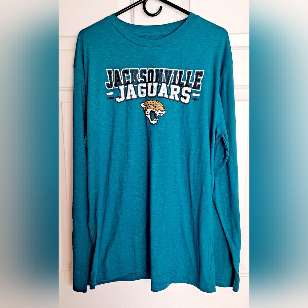 NFL Jacksonville Jaguars Mens Long Sleeve Tall XL Shirt